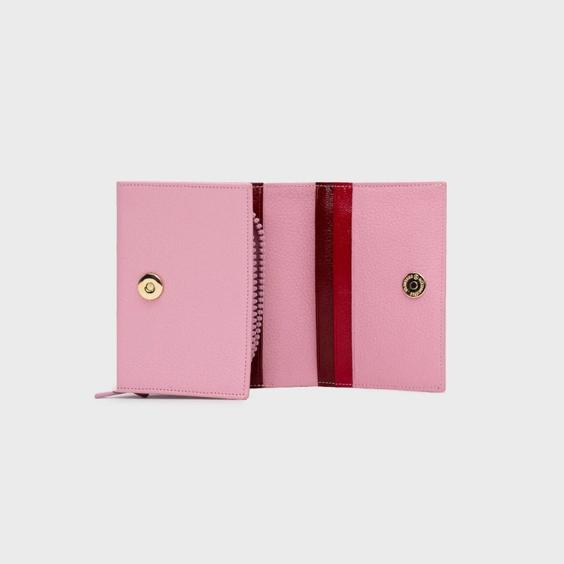 BILLETERA D LUCKY LADYBUG ROSA 3