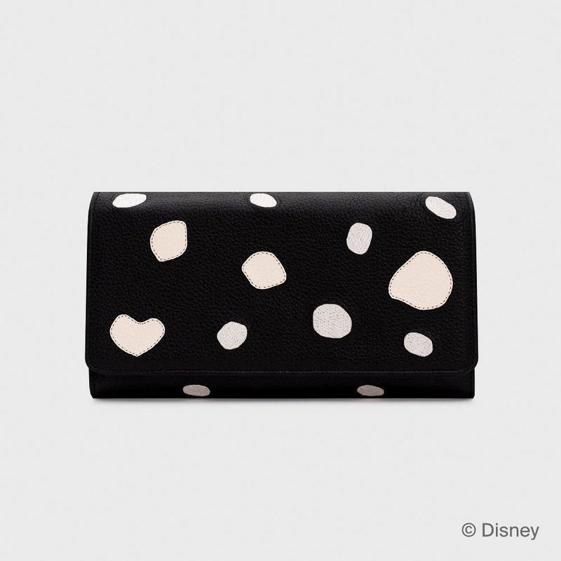 BILLETERA LARGA 101 DALMATIANS NEGRO 1