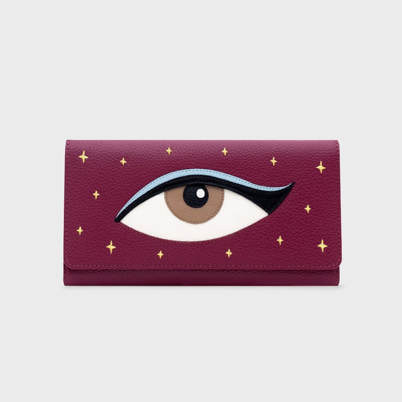 BILLETERA LARGA LUCKY EYE MORA 1