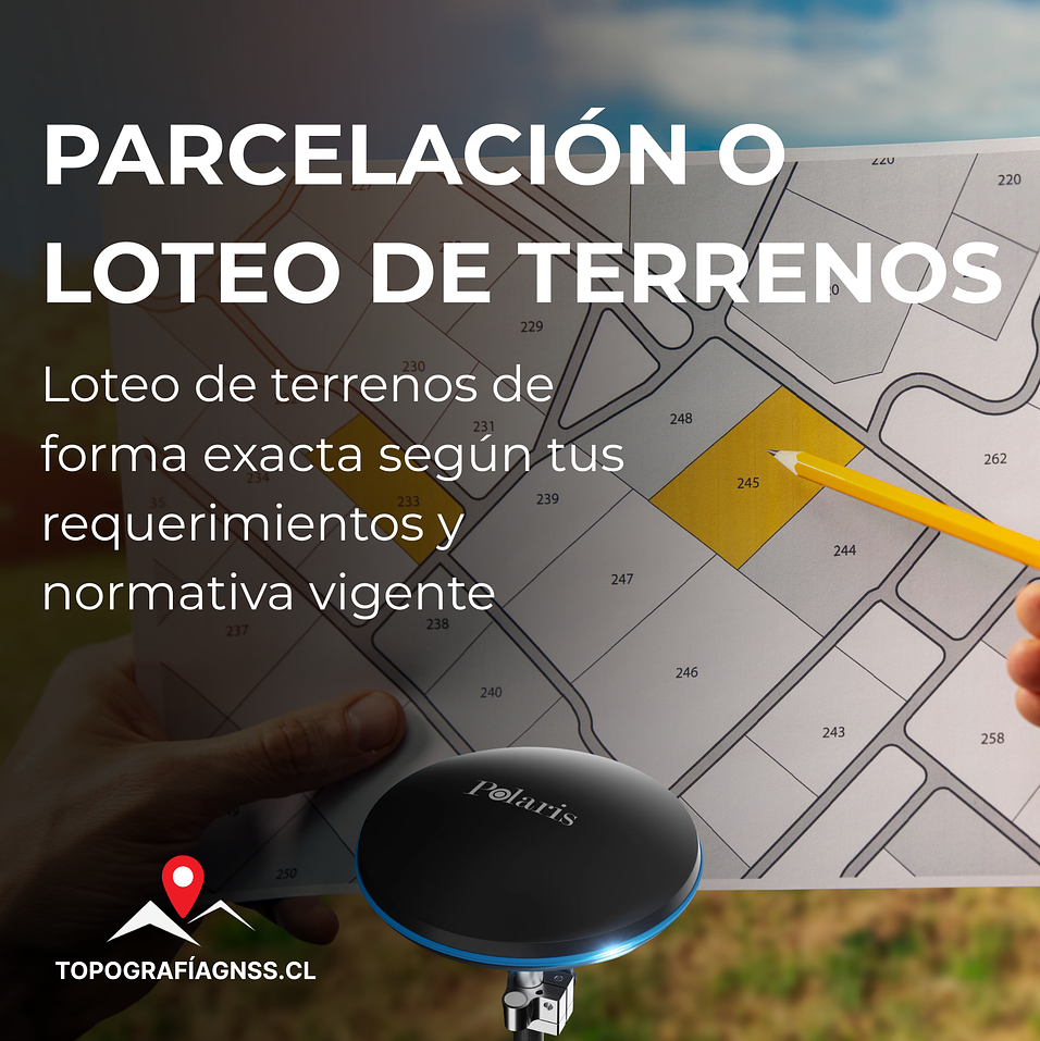 Parcelación/ Loteo de terrenos