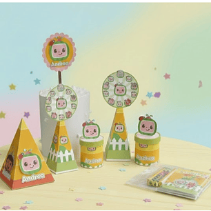 Kit 6 unidades de cajitas Cocomelon