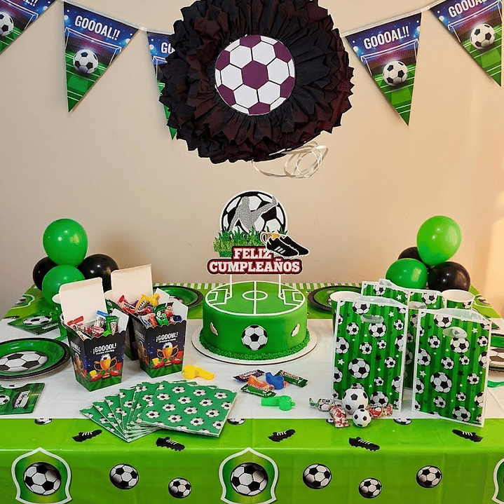 Kit de Cumpleaños Futbol  1