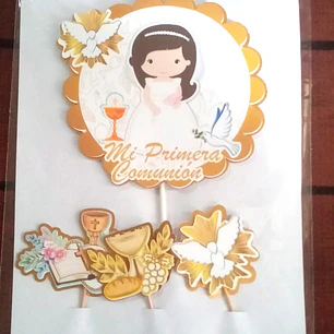 Topper Primera Comunión Niña