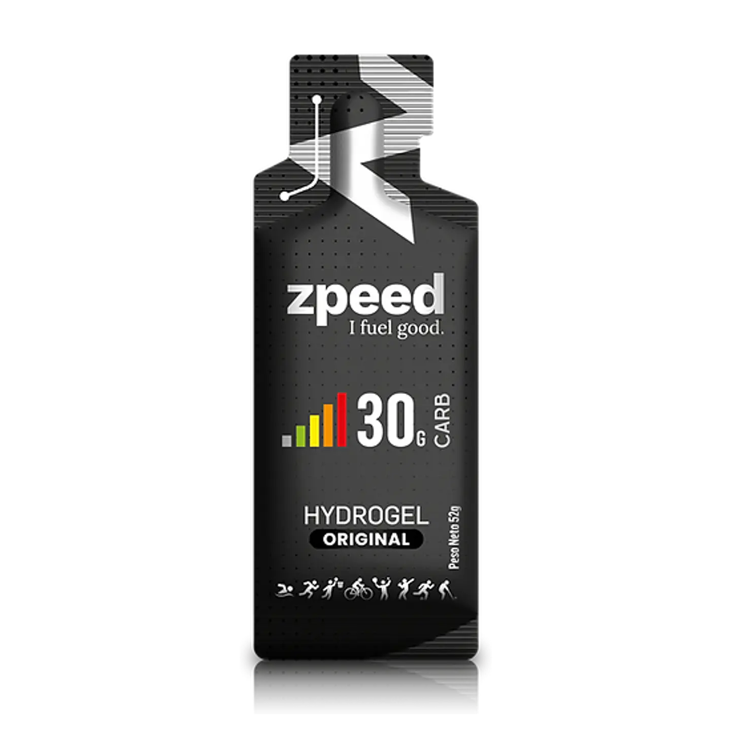 GEL ENERGÉTICO ZPEED- 30G CARB. 1