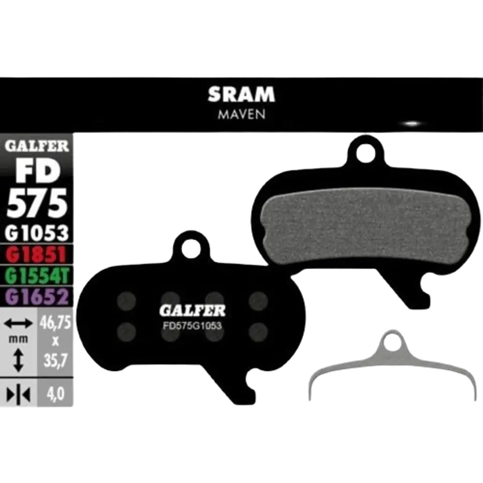Pastillas Galfer - Sram Maven 1