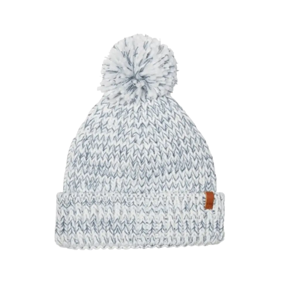 FLURRY WOMENS POM POM BEANIE 1