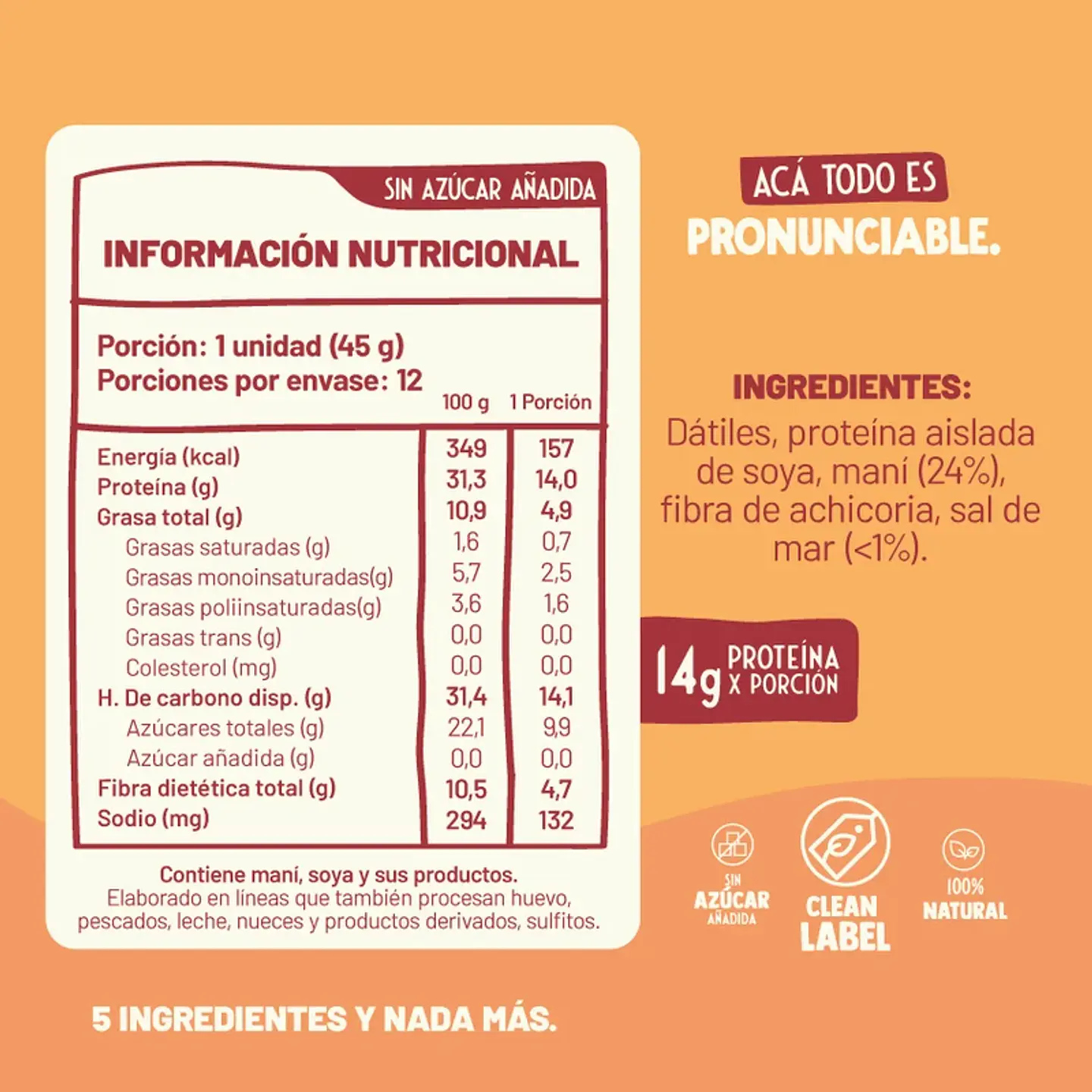 PROTEIN BAR SALTED PEANUT UNDERFIVE 2