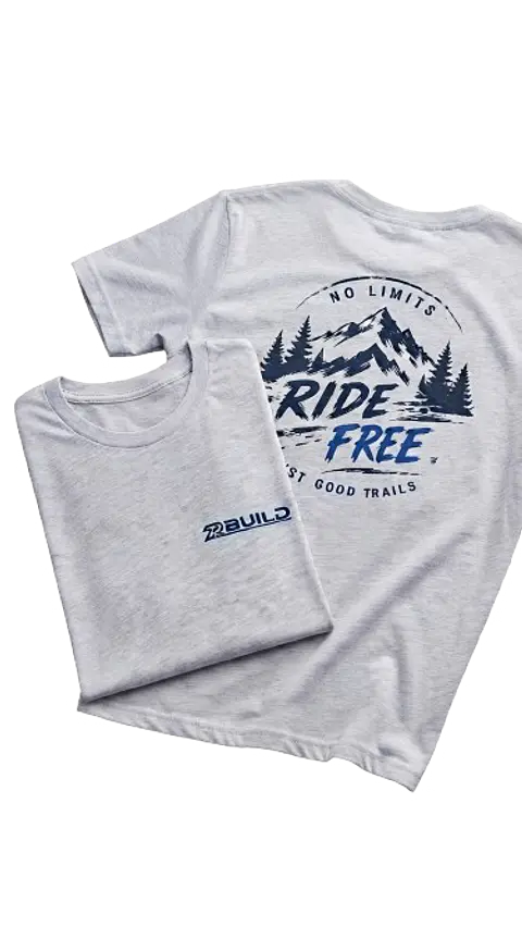 POLERA TR BUILD GRIS NIÑO/A 9-11