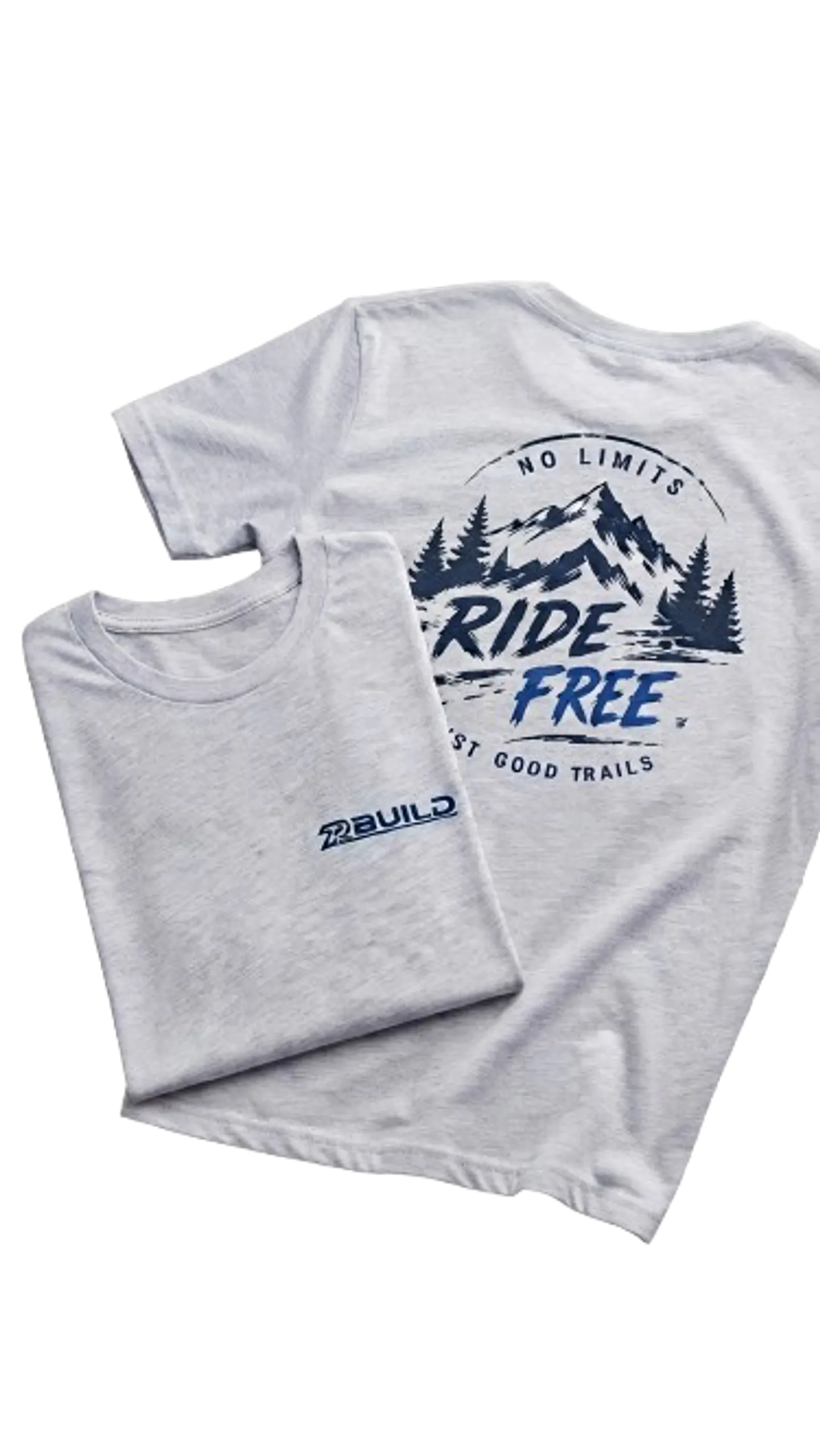 POLERA TR BUILD GRIS NIÑO/A 9-11 1