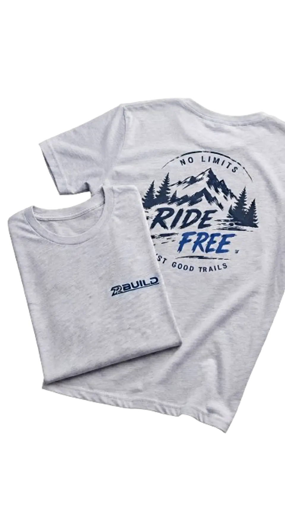 POLERA TR BUILD GRIS NIÑO/A 9-11 1