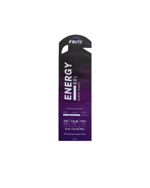 GEL ENERGÉTICO BLITZ MAQUI S/CAFEÍNA