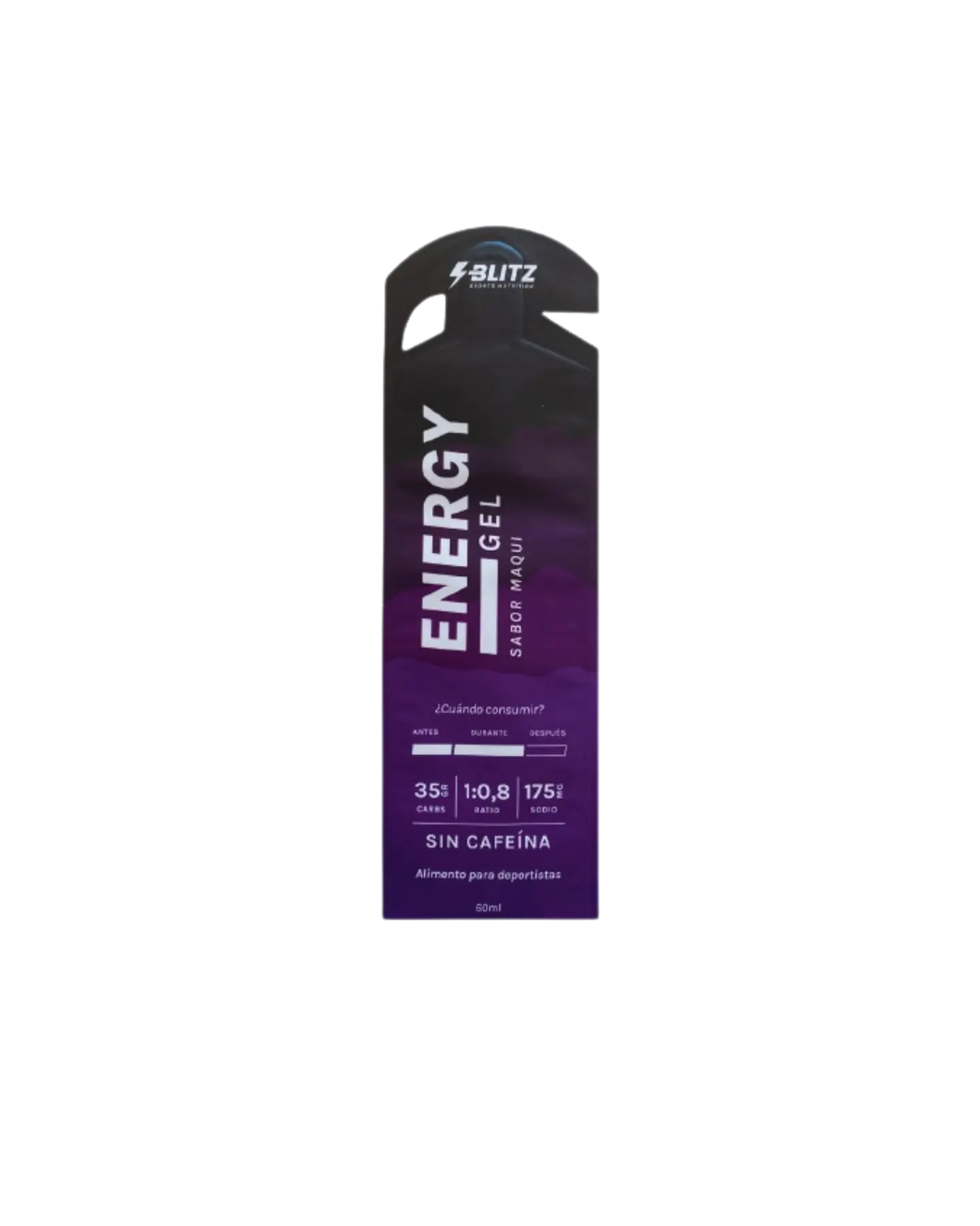 GEL ENERGÉTICO BLITZ MAQUI S/CAFEÍNA 1