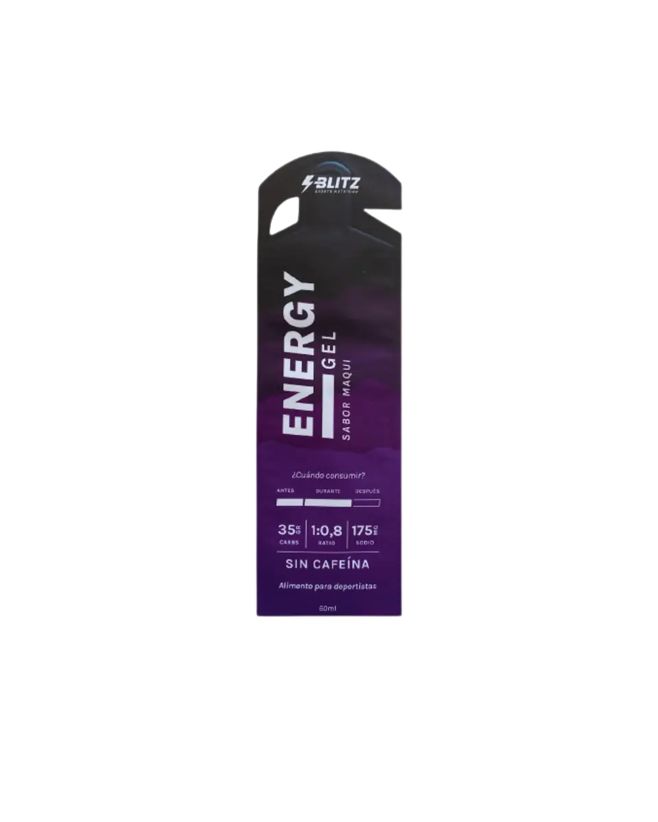 GEL ENERGÉTICO BLITZ MAQUI S/CAFEÍNA 1