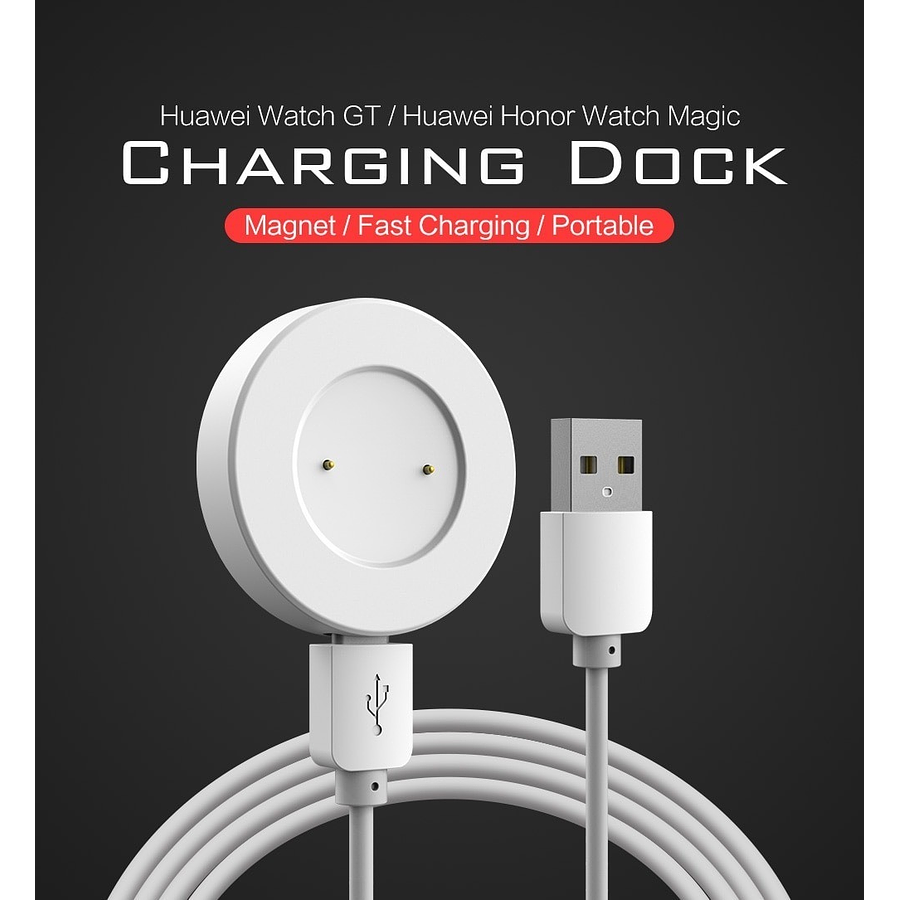 Cargador Magnetico para Reloj Huawei Gt Gt2 GTe Cable USB C