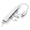 Adaptador Hub Usb 3.0 4 Puertos Ultra Slim Conexion Usb-c 