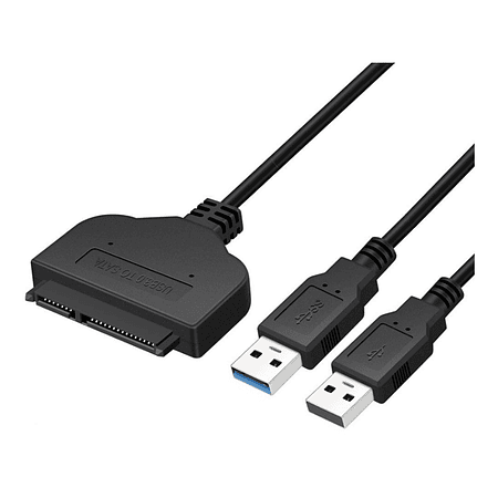 Adaptador Cable Usb 3.0 A Sata 3 Hdd 2.5 Energia Extra USB 