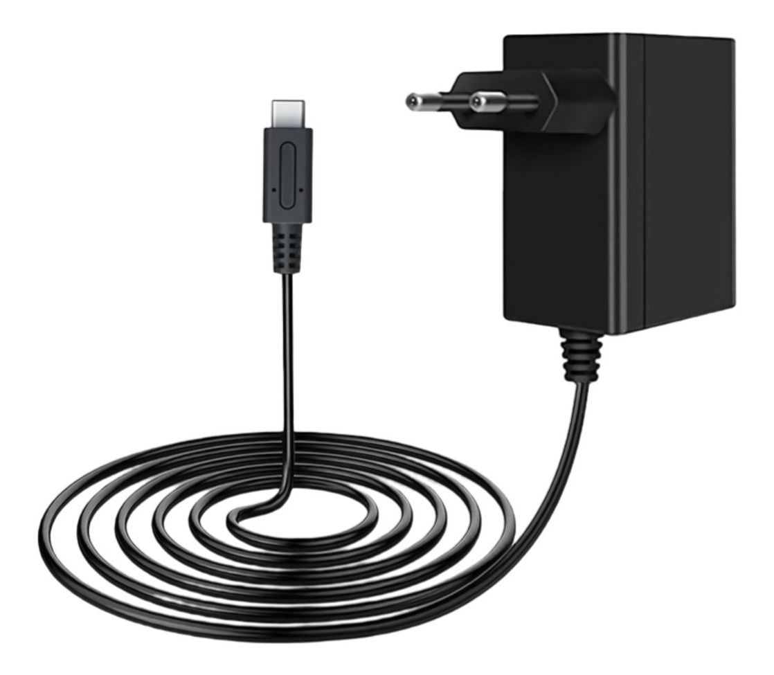 Cargador Nintendo Switch Compatible Con Dock 15V 2,6A