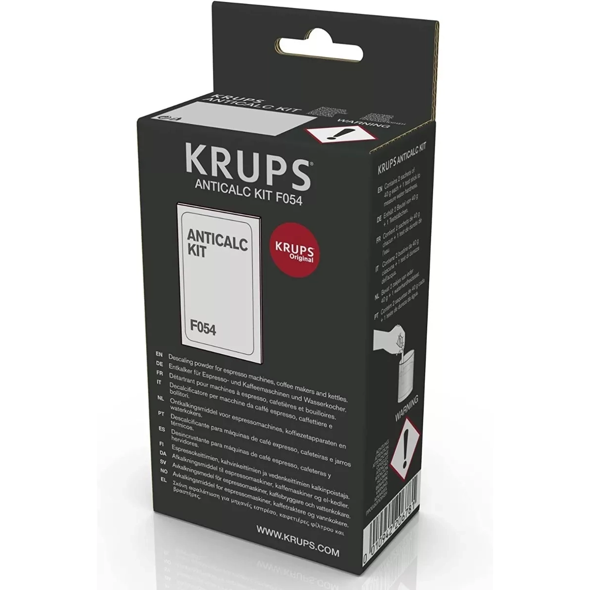 Krups Kit Antical F054 Polvo Descalcificador Para Cafeteras