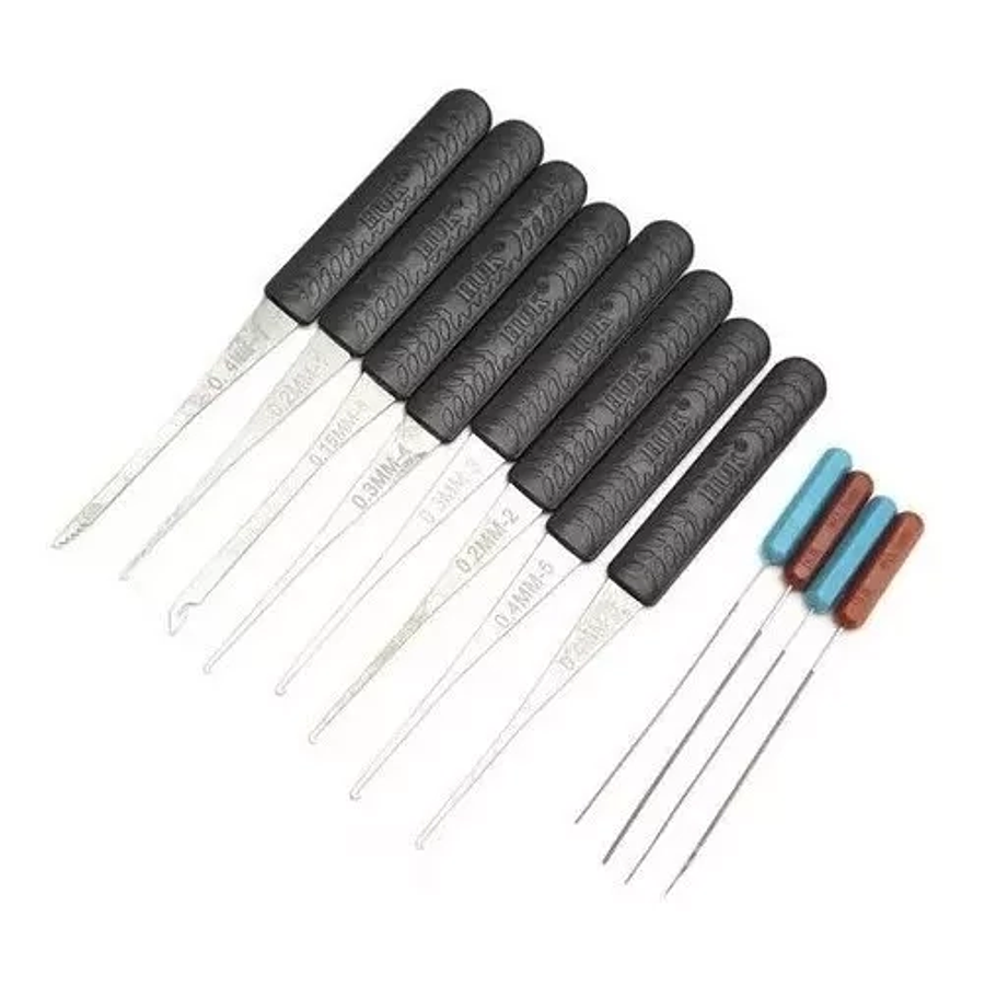 Set 12 Ganzua Extractor Llave Rota Cerrajeria Cerrajero