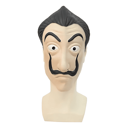 Máscara De Latex Dali Casa De Papel Bella Ciao Halloween