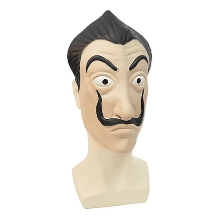 Máscara De Latex Dali Casa De Papel Bella Ciao Halloween