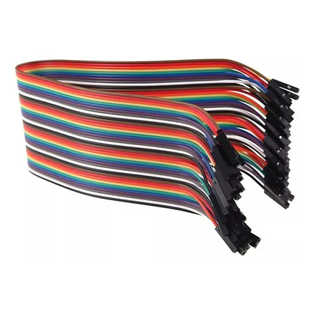 Cable Dupont Protoboard Hembra Hembra 20cm Para Arduino