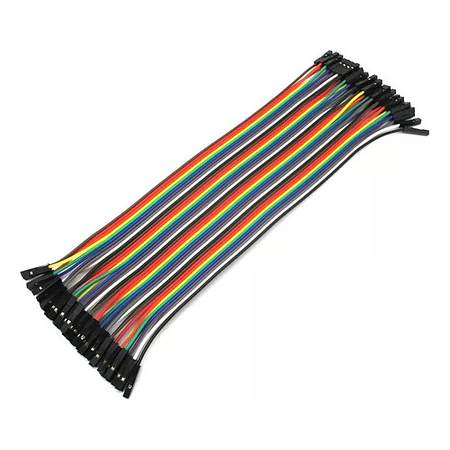 Cable Dupont Protoboard Hembra Hembra 20cm Para Arduino