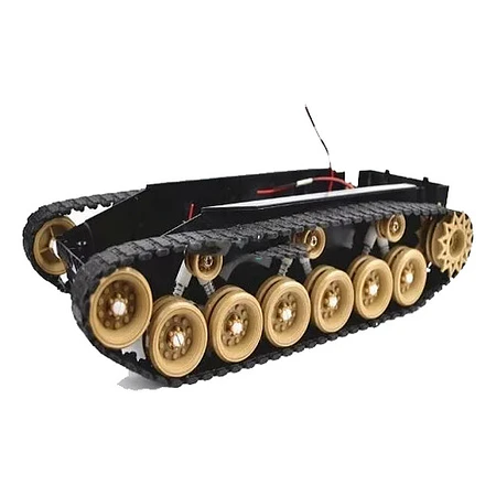 Plataforma Chasis Tanque Robot  Diy Chassis Motor