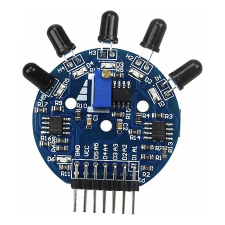 Sensor De Flama Llama Fuego De 5 Vías Digital Arduino