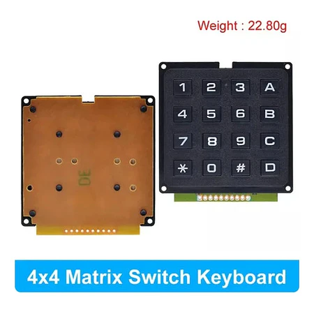 Teclado Matriz 4x4 Interruptor Teclas Arduino Raspberry Pic