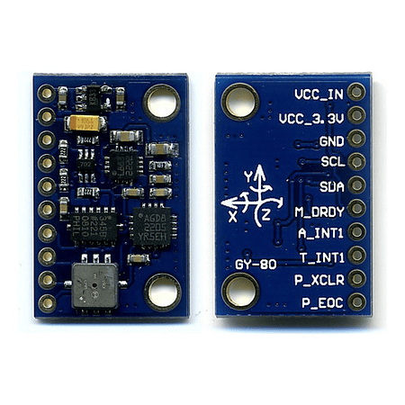 Modulo Aceleracion Magnetica Bmp085 9 Ejes Giroscopio Presió