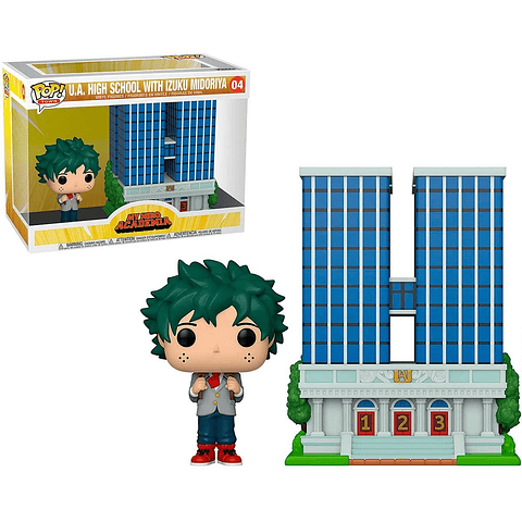 FUNKO POP DELUXE! Town - High School with Izuku Midoriya 04