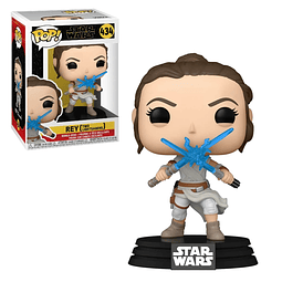 FUNKO POP! Star Wars - Rey Two Light Sabers 434