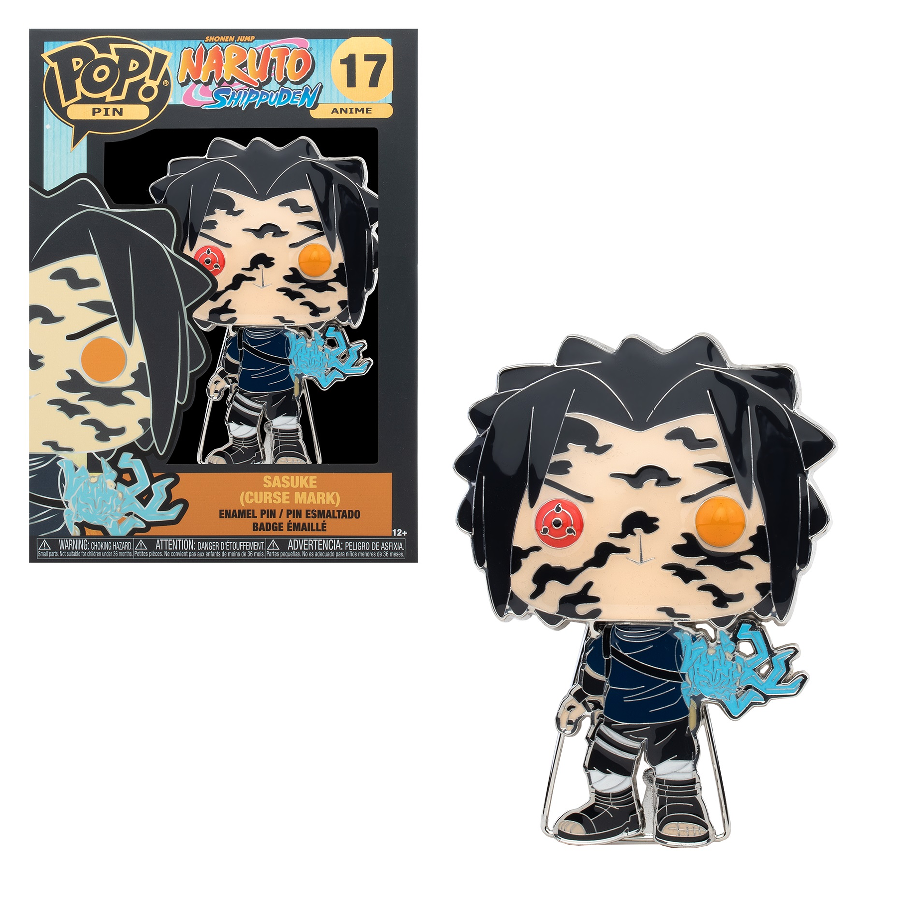 POP PINS! Animation - Naruto: Sasuke (Curse Mark)