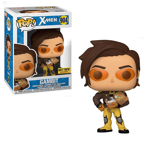 FUNKO POP! Marvel - X-Men: Gambit with Cat Hot Topic