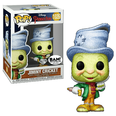 FUNKO POP! Disney - Pinocchio: Jiminy Cricket Diamond Collection 1026