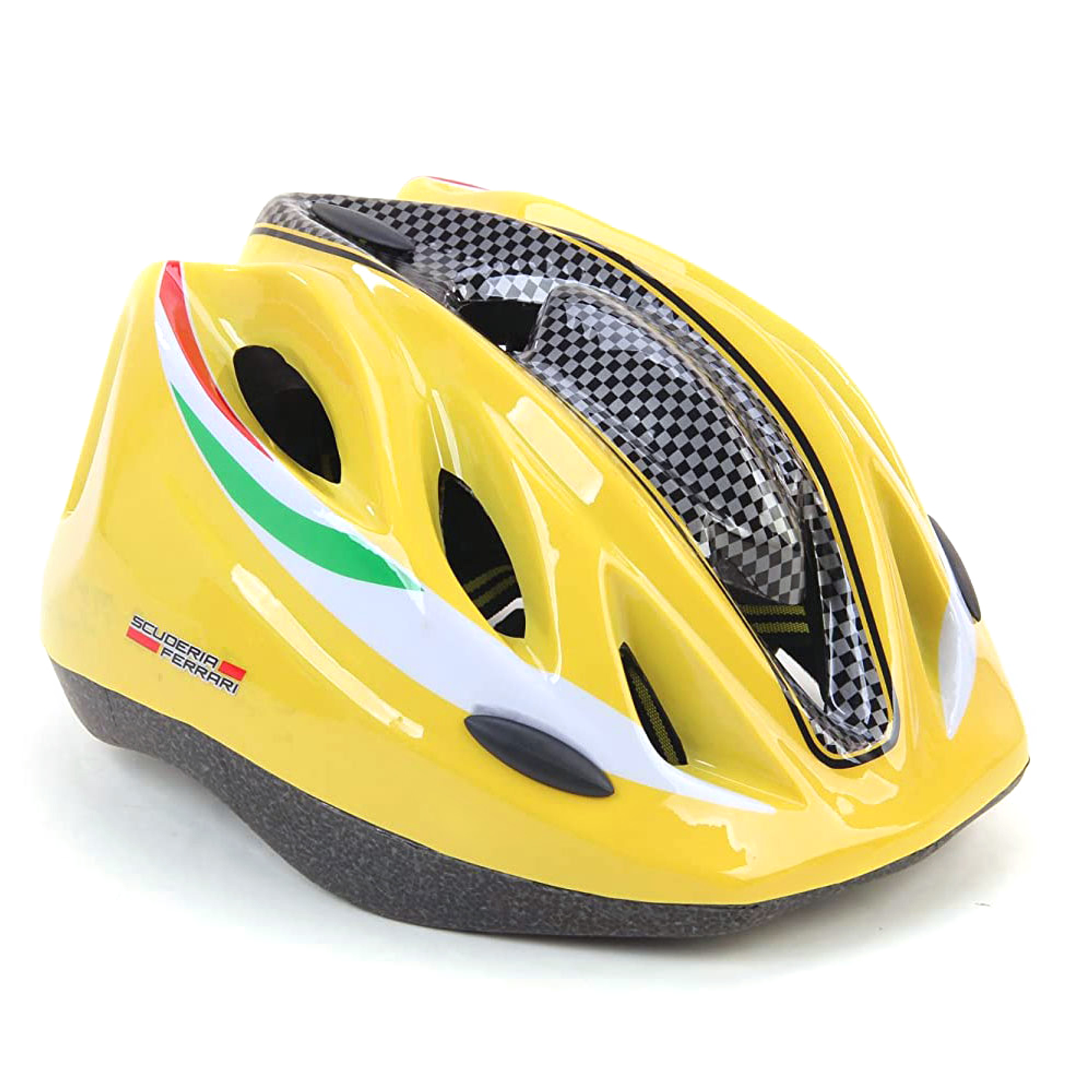 Casco Mesuca Ferrari Niños Color Amariilo