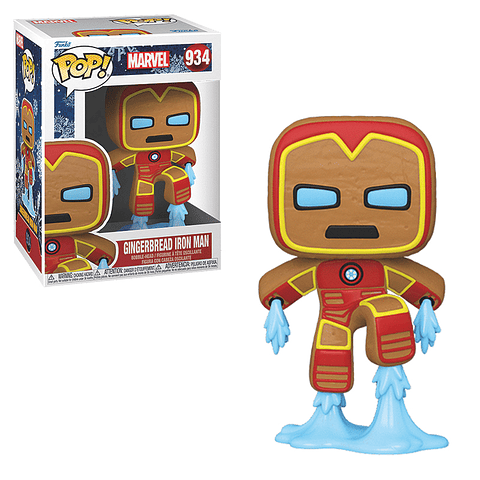 FUNKO POP! Marvel - Holiday: Gingerbread Iron Man 934