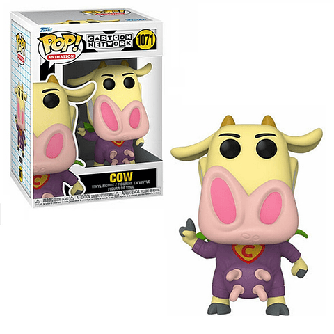 FUNKO POP! Animation - Cow and Chicken: Super Cow 1071