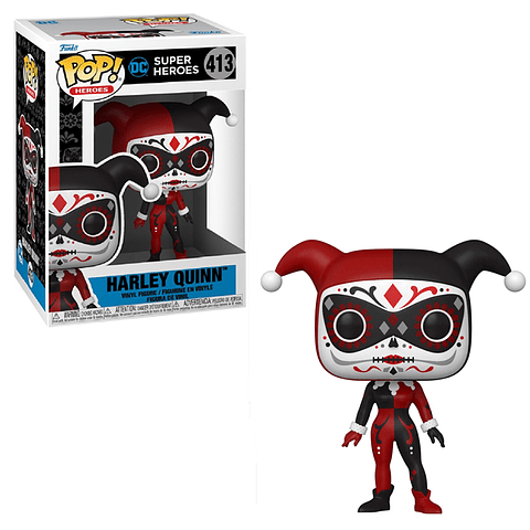 FUNKO POP! Heroes - Harley Quinn Day of the Dead 413