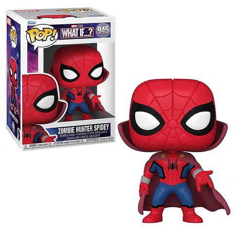 FUNKO POP! Marvel - What If...?: Zombie Hunter Spidey 945