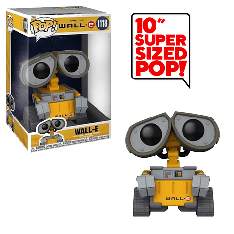 FUNKO POP DELUXE! Disney - Wall - E 10´´ Super Sized