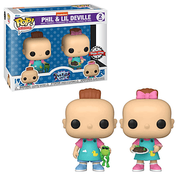 FUNKO POP DELUXE! Television - Rugrats: Phil & Lil Deville 