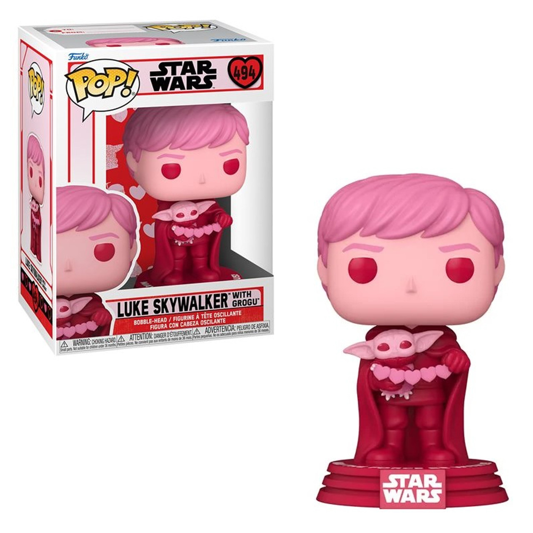 FUNKO POP! Star Wars - Luke Skywalker with Grogu 494