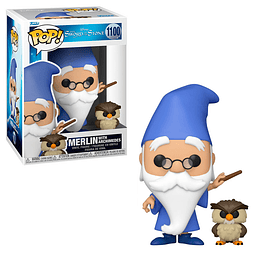 FUNKO POP! Disney - The Sword In The Stone: Merlin With Archimides 1100