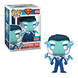 FUNKO POP! Heroes - Superman (Blue) Limited Edition 419