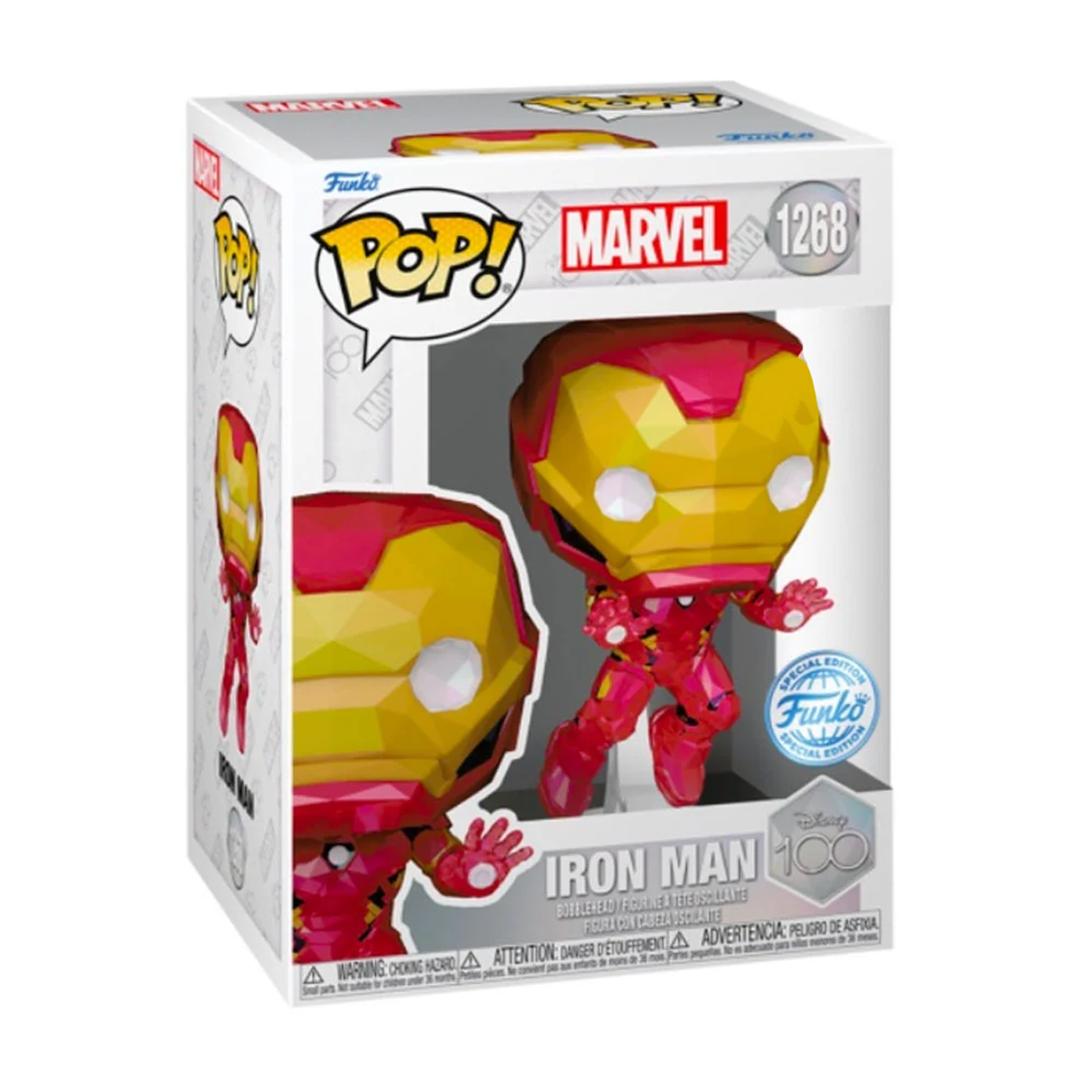 FUNKO POP! Marvel - Disney 100: Iron Man special edition 1268