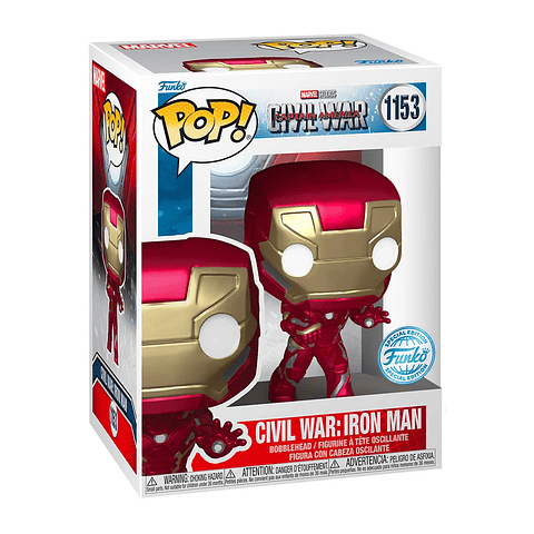 FUNKO POP! Marvel - Civil War: Iron Man special edition 1153