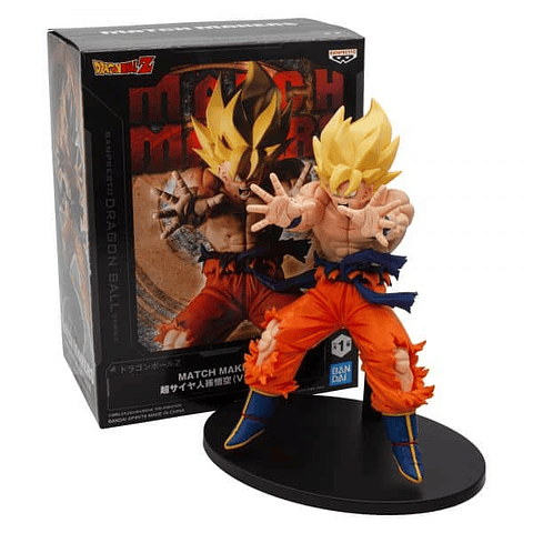 Banpresto - Dragon Ball Z: Super Saiyans Goku Match Makers