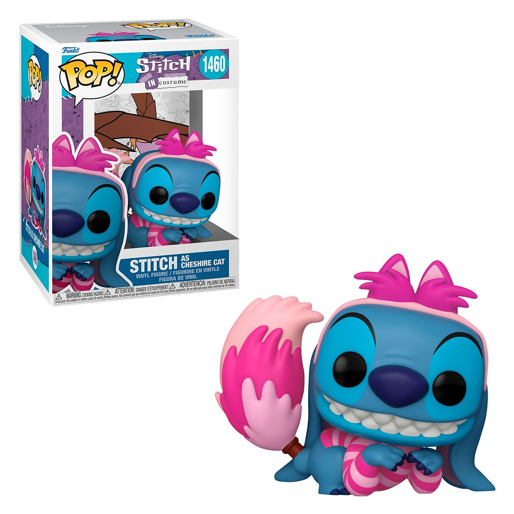 FUNKO POP! Disney - Stitch In Costume: Stitch As Cheshire Cat 1460